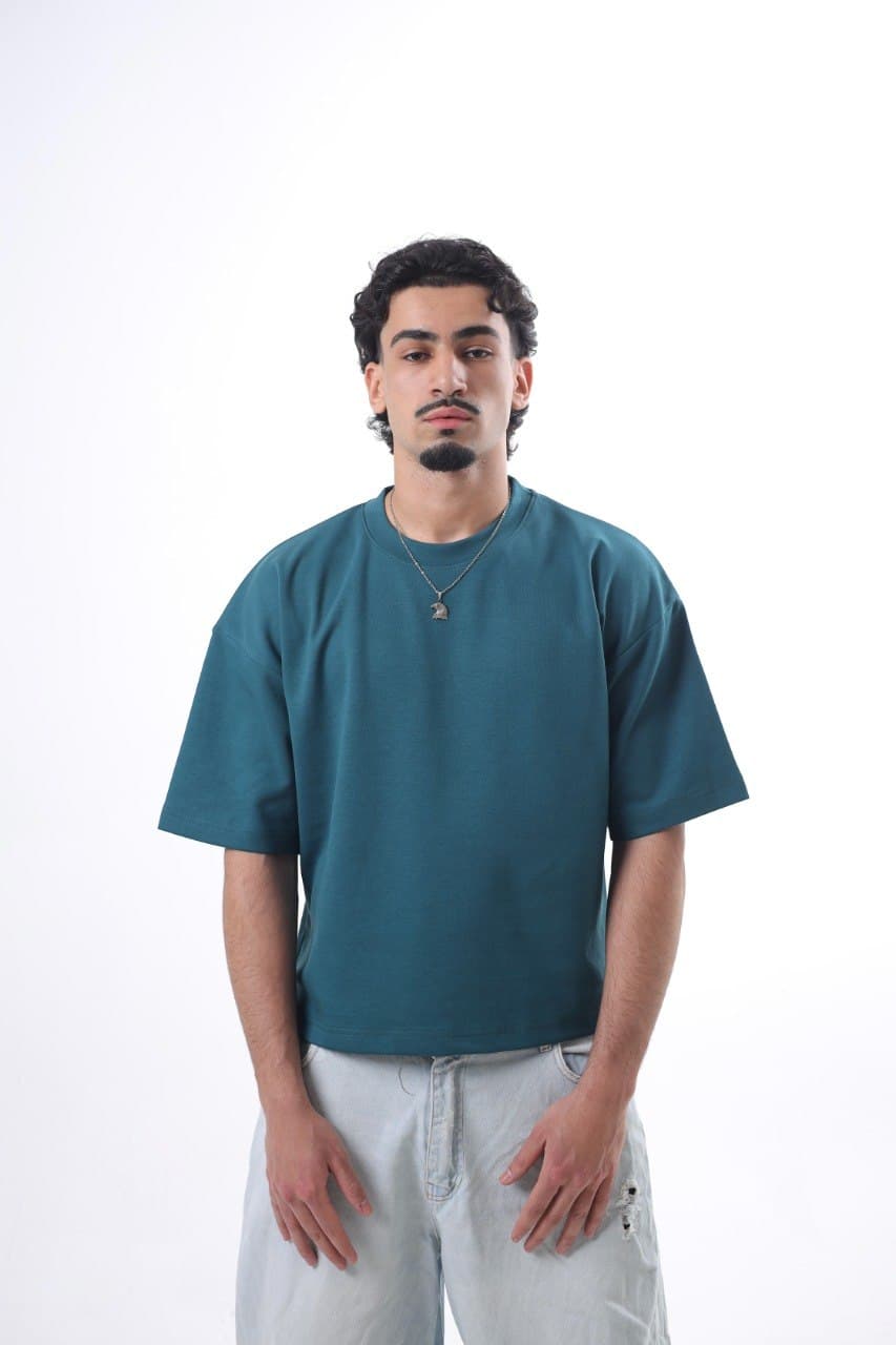 RAW Boxfit Tee โ Teal
